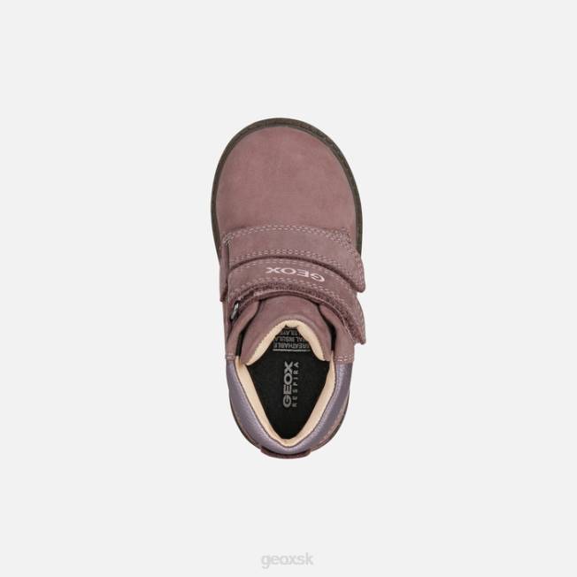 8ZHJ1422 tmavo ružová Geox hynde baby