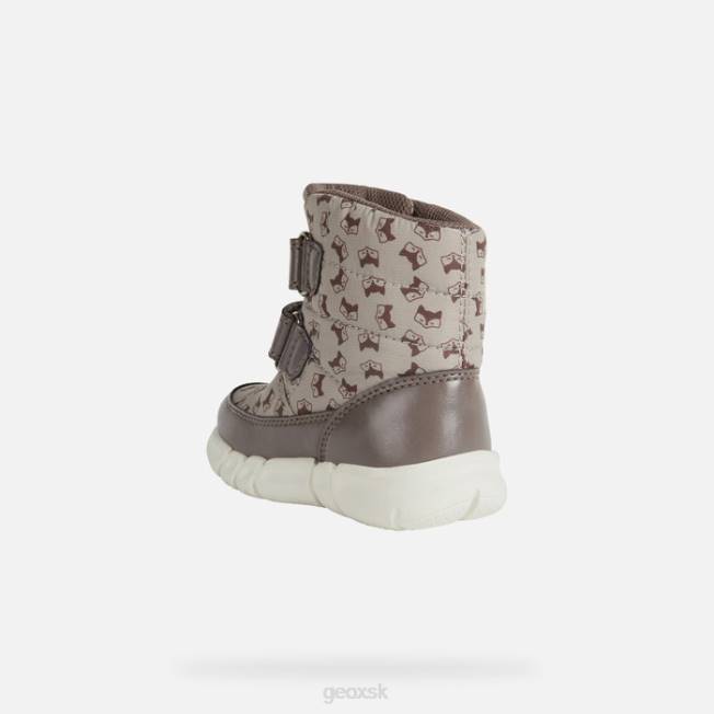 8ZHJ1572 béžová Geox flexyper abx baby