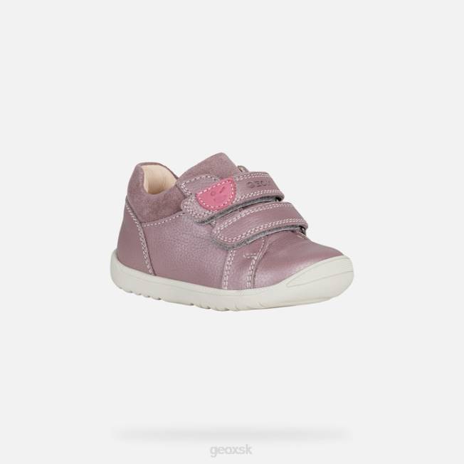 8ZHJ1545 tmavá ruža Geox macchia dievčatko