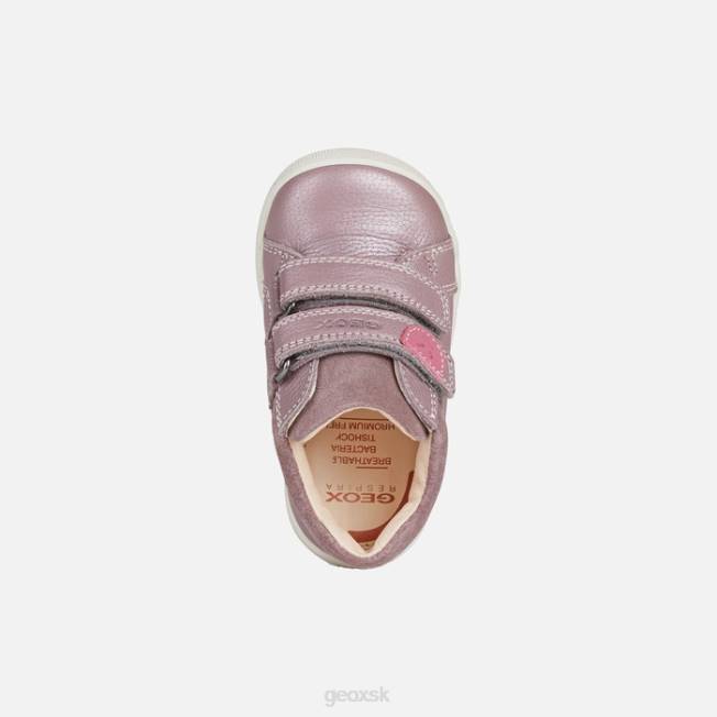 8ZHJ1545 tmavá ruža Geox macchia dievčatko