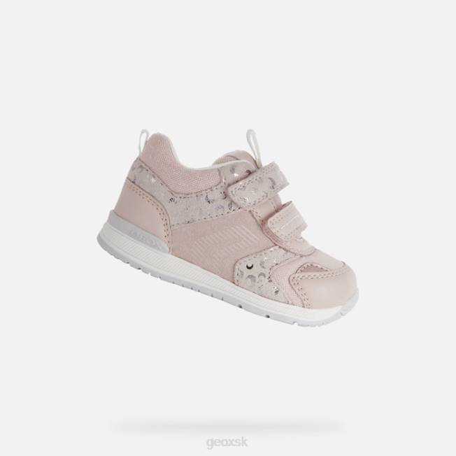 8ZHJ1632 svetlá ruža Geox rishon dievčatko