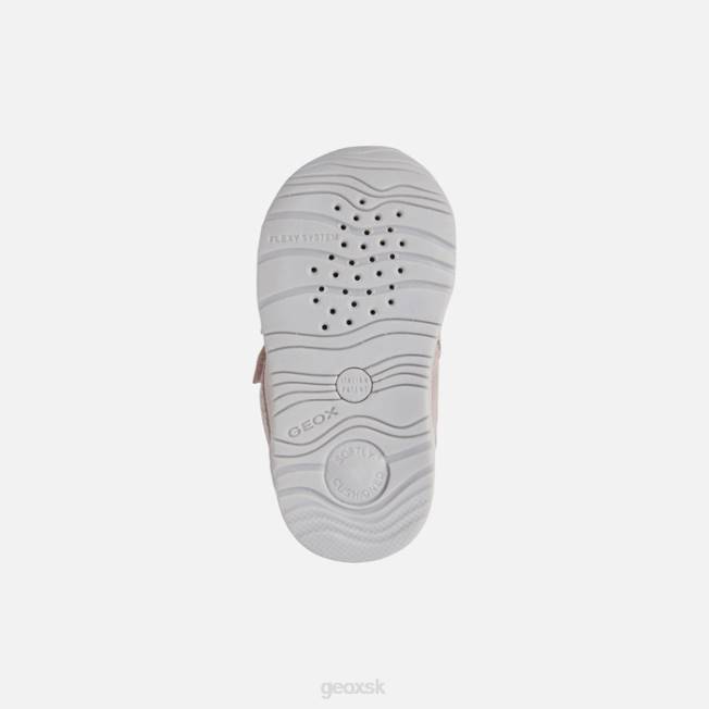 8ZHJ1632 svetlá ruža Geox rishon dievčatko