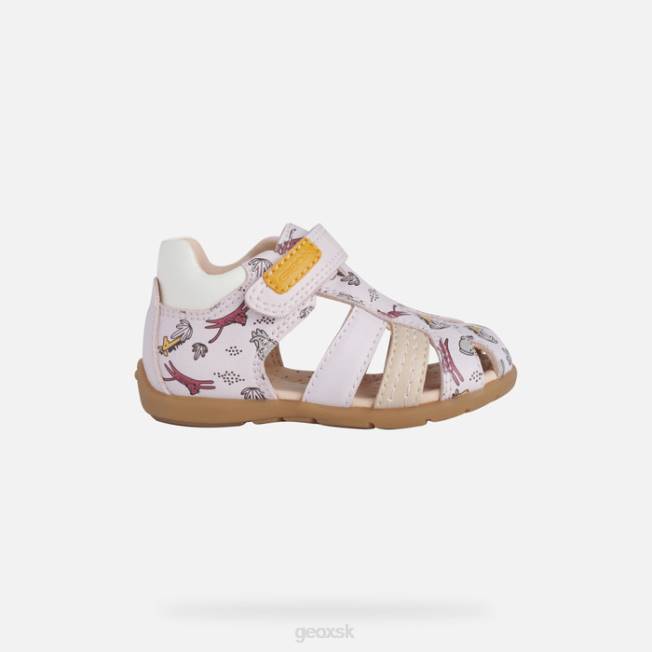 8ZHJ1641 Ružová Geox elthanské dievčatko