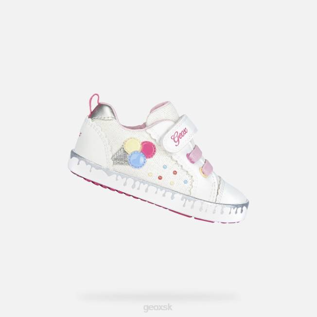 8ZHJ1530 biely Geox kilwi batoľa