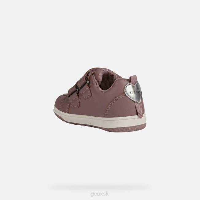 8ZHJ1621 ružový dym Geox nový film batoľa