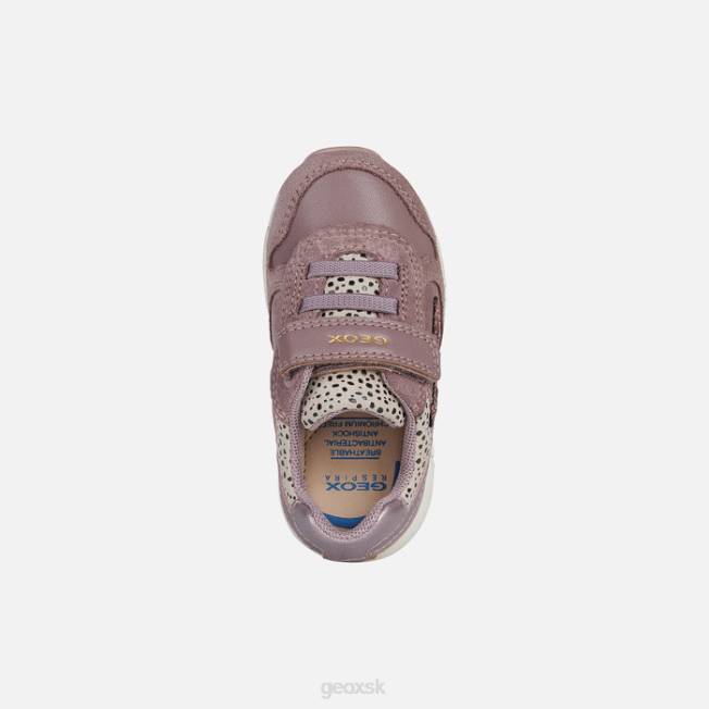 8ZHJ1636 ružový dym Geox batoľa alben