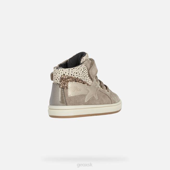 8ZHJ1650 dymovo sivá Geox trottola batoľa