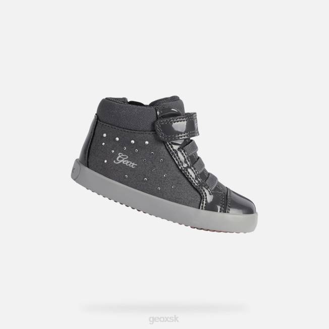 8ZHJ1652 tmavošedý Geox gisli batoľa