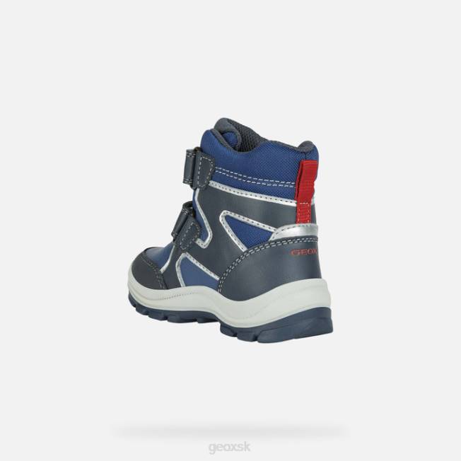 8ZHJ1440 námornícka modrá Geox flanfil abx batoľa