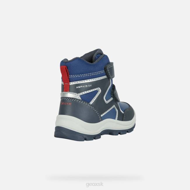 8ZHJ1440 námornícka modrá Geox flanfil abx batoľa