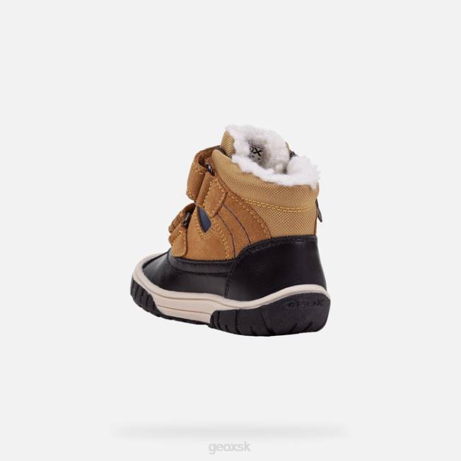 8ZHJ1456 žltá/modrá Geox omar dieťa