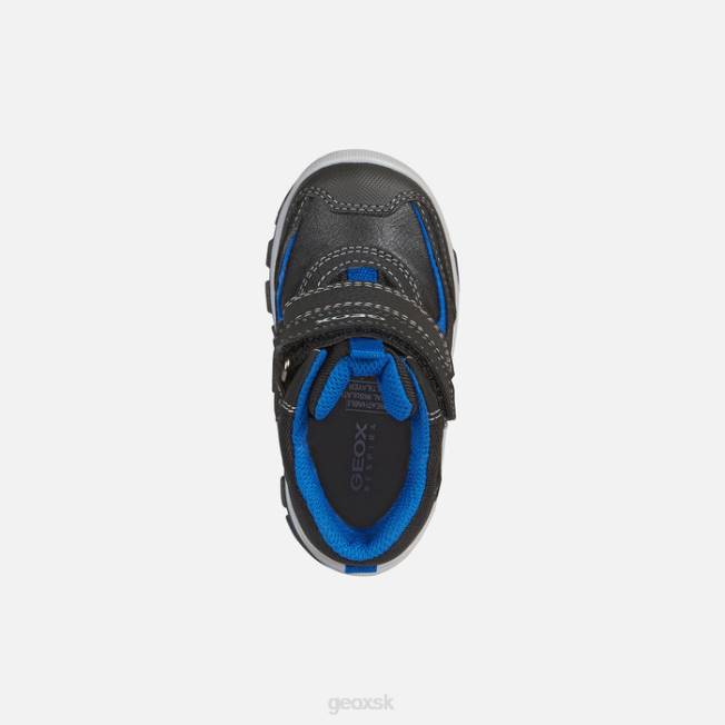 8ZHJ1634 čierny/kráľovský Geox flanfil batoľa