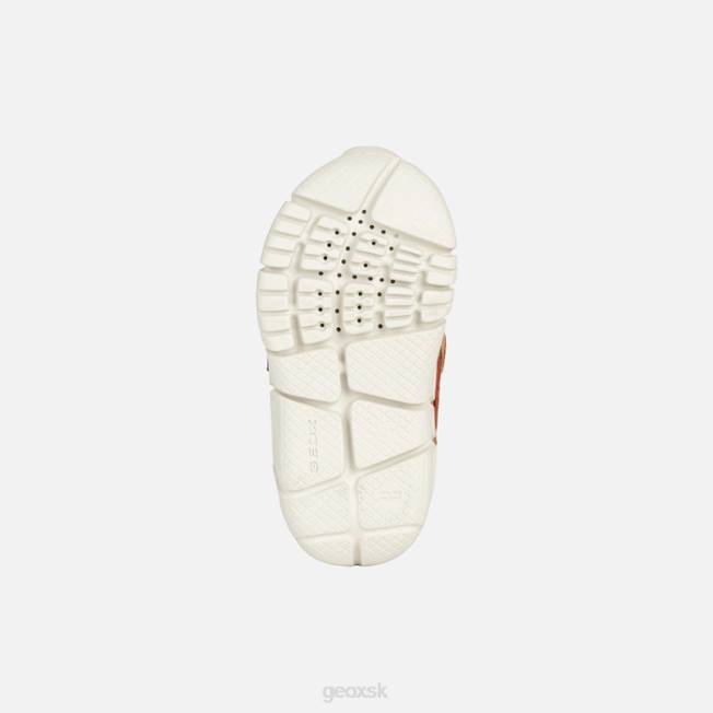 8ZHJ2027 whisky/hnedá Geox flexyper abx baby