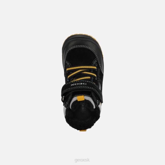 8ZHJ2031 čierna/žltá Geox omar dieťa
