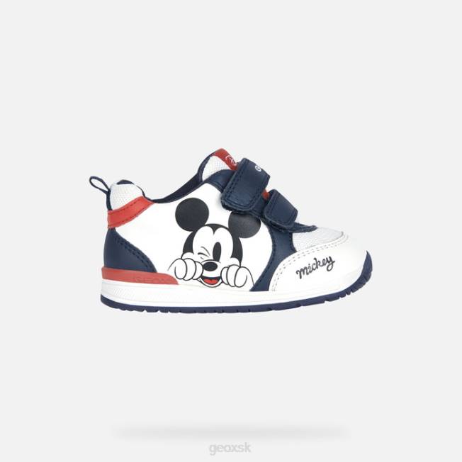 8ZHJ1507 biela/námornícka Geox rishon baby