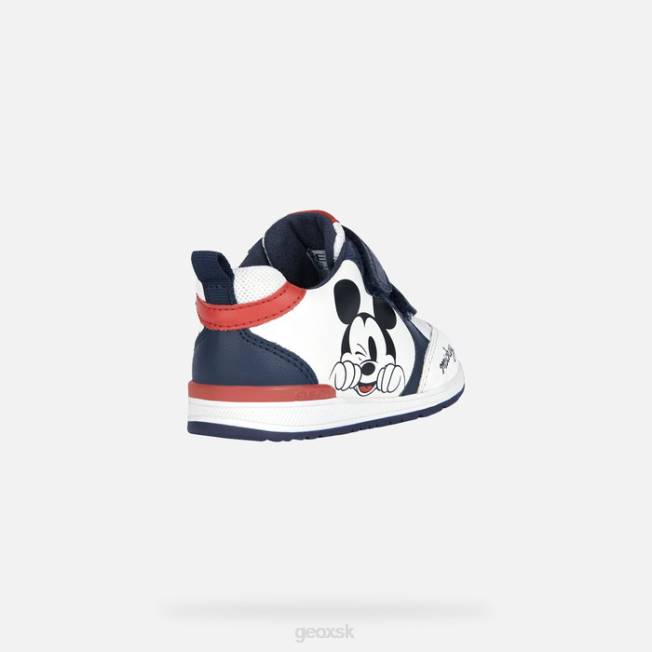 8ZHJ1507 biela/námornícka Geox rishon baby