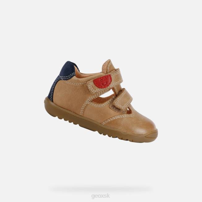 8ZHJ1590 karamel/námorník Geox macchia chlapček