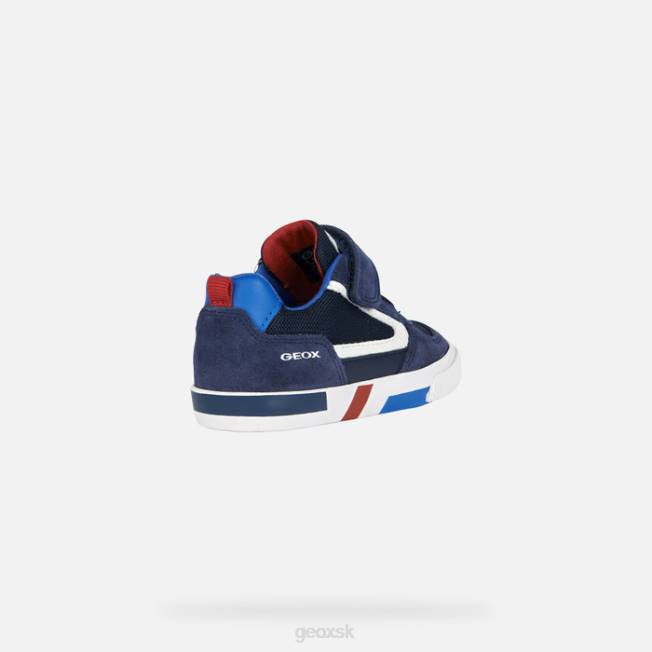 8ZHJ1461 námornícka/biela Geox kilwi batoľa