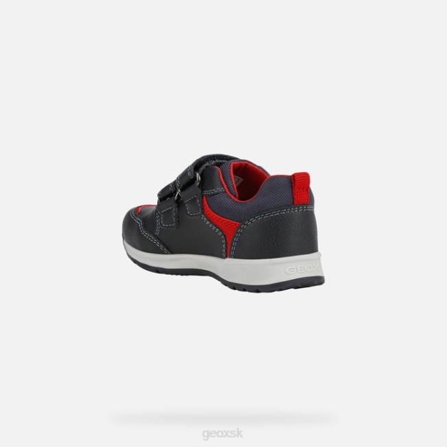 8ZHJ1648 námornícka/červená Geox pavlis batoľa