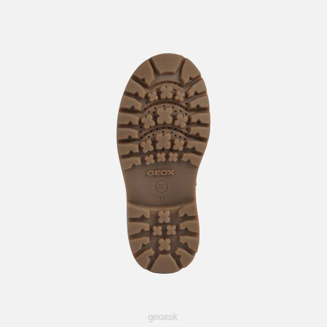 8ZHJ1101 žltá/hnedá Geox shaylax junior