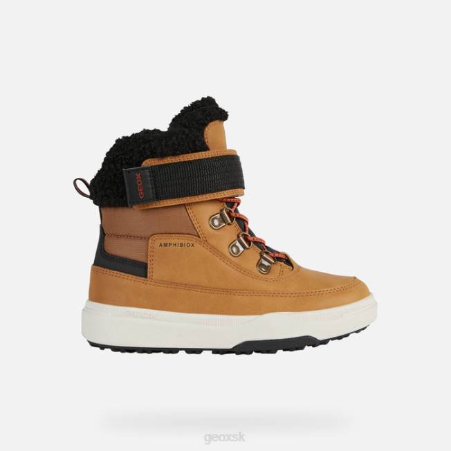 8ZHJ1113 tmavo žltá/čierna Geox bunshee pg abx junior