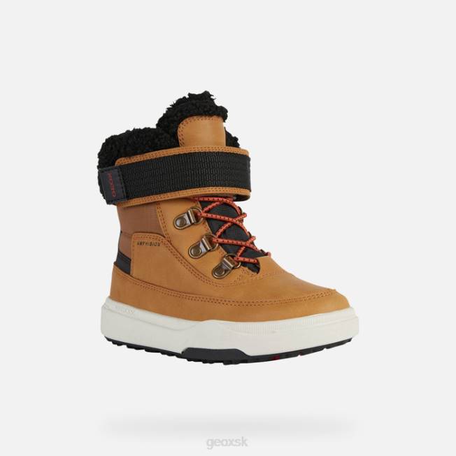 8ZHJ1113 tmavo žltá/čierna Geox bunshee pg abx junior