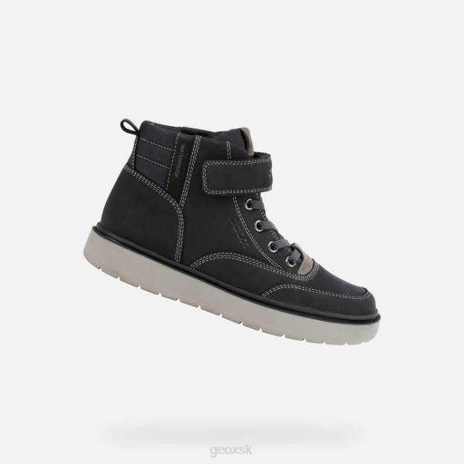 8ZHJ1287 námornícka/čierna Geox vyhadzov chlapec 8ZHJ1287 námornícka/čierna Geox vyhadzov chlapec