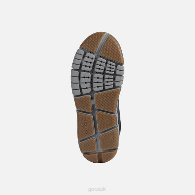 8ZHJ1299 námorníctvo/benzín Geox flexyper abx chlapec