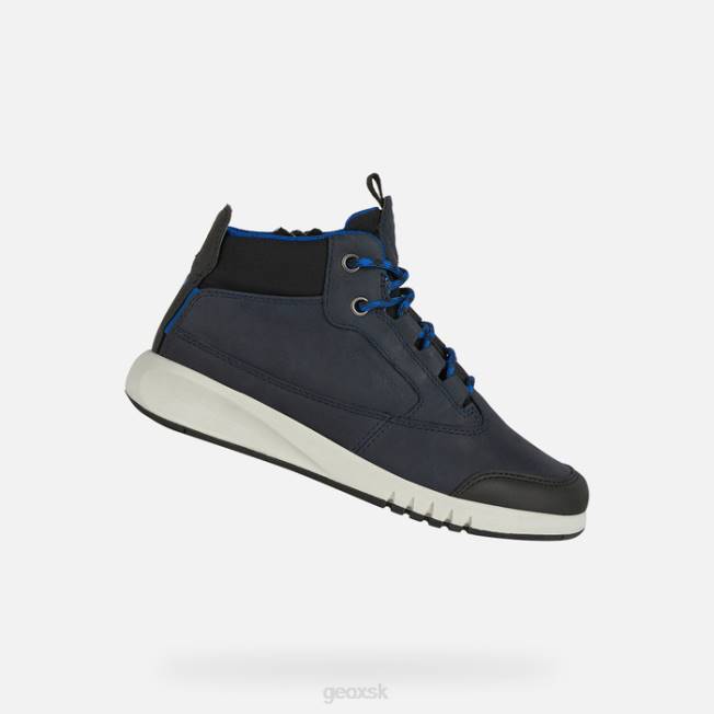 8ZHJ1334 námornícky/kráľovský Geox aeranter abx chlapec