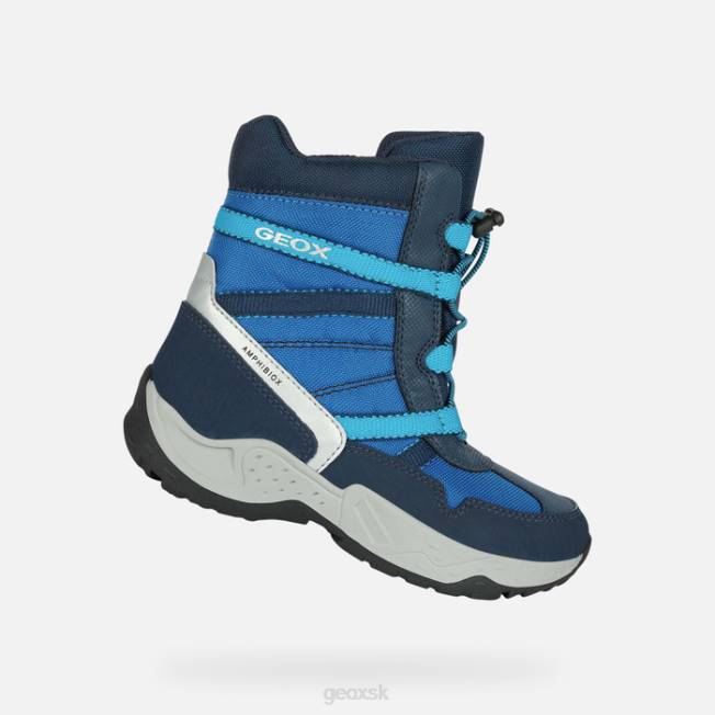 8ZHJ1356 námornícky/kráľovský Geox sentiero abx chlapec