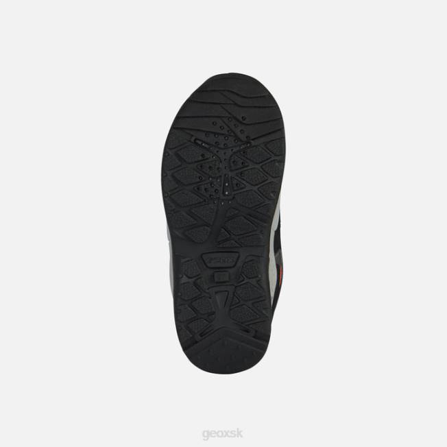 8ZHJ1357 avio/oranžová Geox sentiero abx chlapec