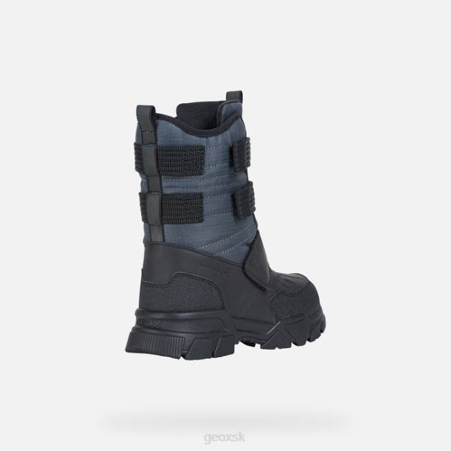 8ZHJ1306 tmavošedý Geox nevegal abx chlapec