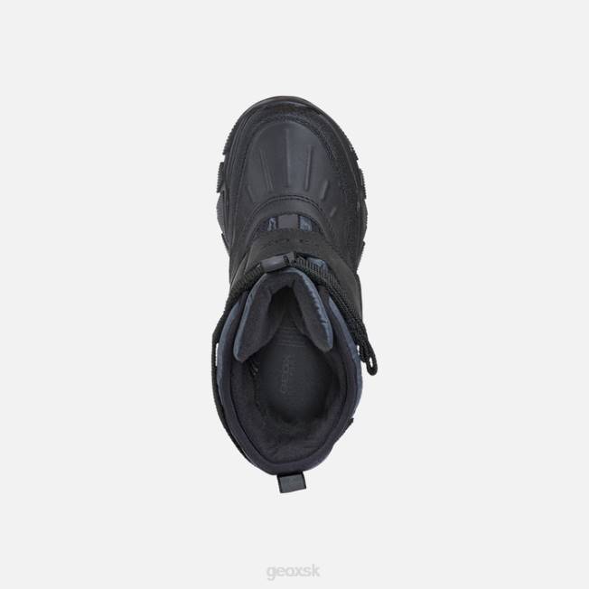 8ZHJ1306 tmavošedý Geox nevegal abx chlapec