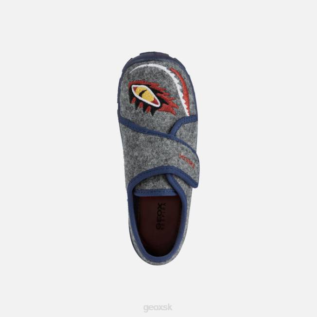 8ZHJ1922 sivá/námorná Geox nymel junior