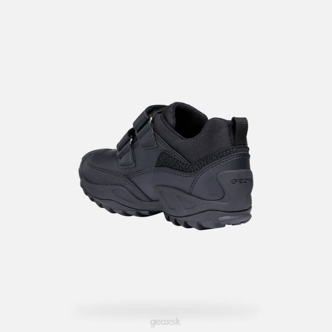 8ZHJ1258 čierna Geox nový divoký abx chlapec