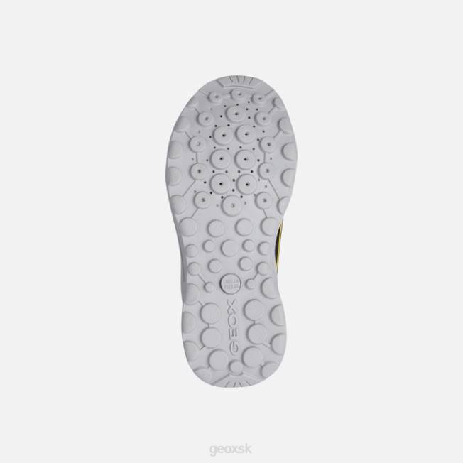 8ZHJ1375 námornícka/žltá Geox vaniett chlapec