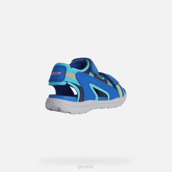 8ZHJ1376 kráľovský/neba Geox vaniett chlapec
