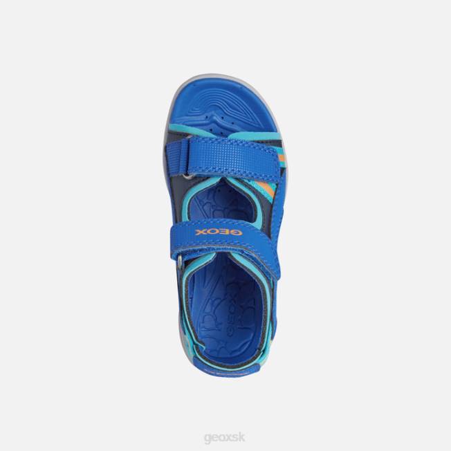 8ZHJ1376 kráľovský/neba Geox vaniett chlapec