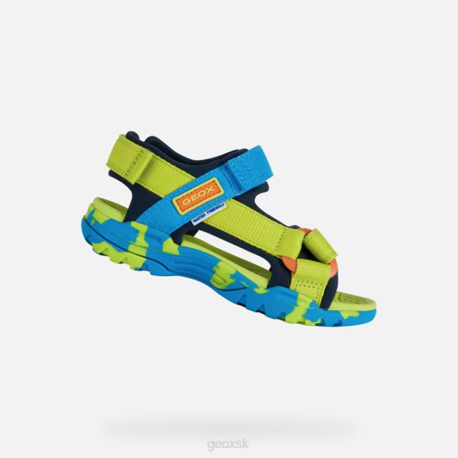 8ZHJ1962 vápno/obloha Geox borealis chlapec