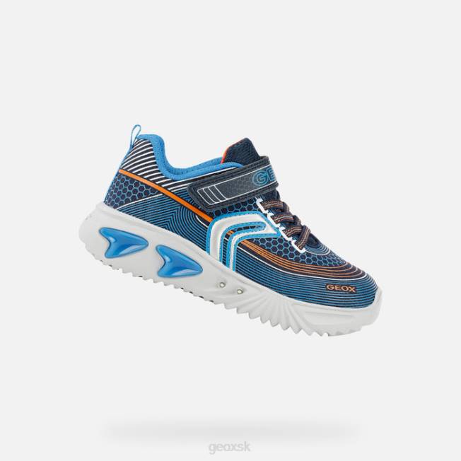 8ZHJ1404 námornícka/strieborná Geox asistenčný chlapec