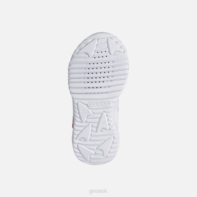 8ZHJ1943 červená čierna Geox asistenčný chlapec