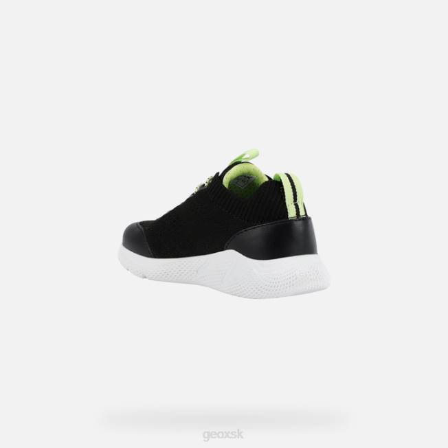 8ZHJ1037 čierna Geox šprintér junior