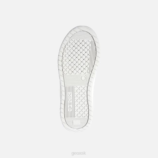 8ZHJ1266 biela/svetlosivá Geox perthský chlapec