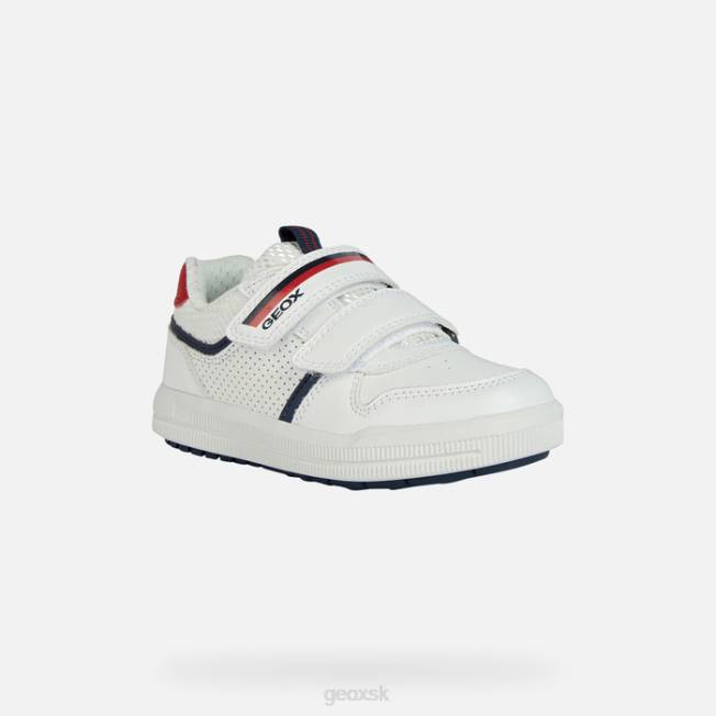 8ZHJ1276 biela/námornícka Geox arzach chlapec