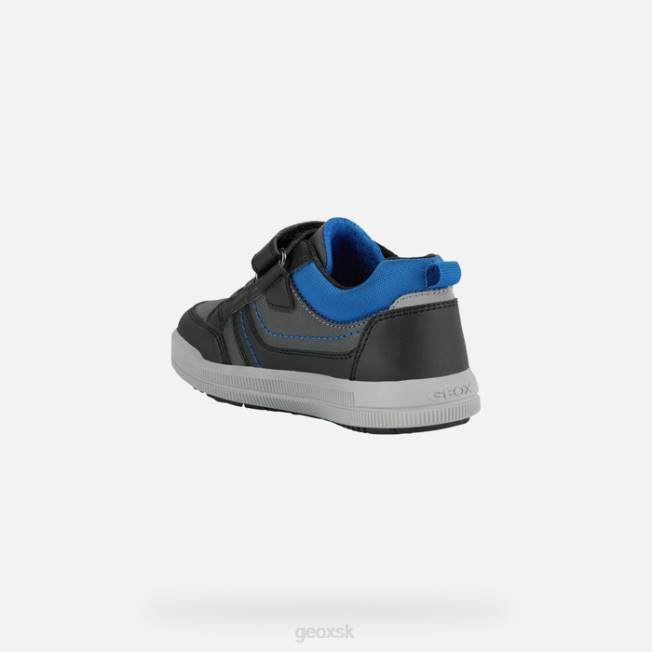 8ZHJ1307 šedá/kráľovská Geox arzach chlapec