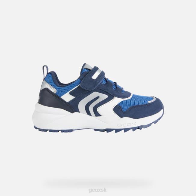 8ZHJ1361 námornícky/kráľovský Geox heevok chlapec