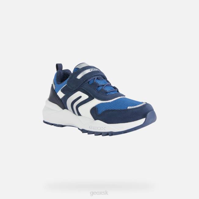 8ZHJ1361 námornícky/kráľovský Geox heevok chlapec