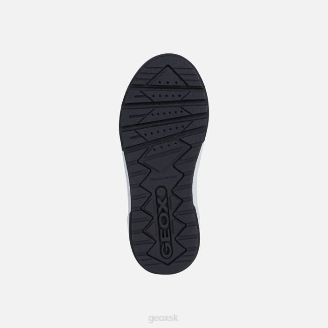 8ZHJ1370 čierna/žltá Geox weemble chlapec