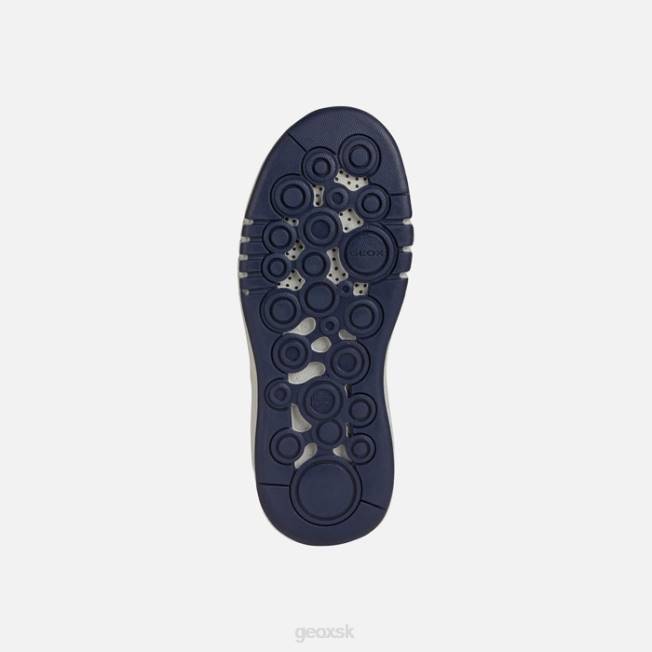 8ZHJ1385 námornícka/okrová žltá Geox aeranter chlapec