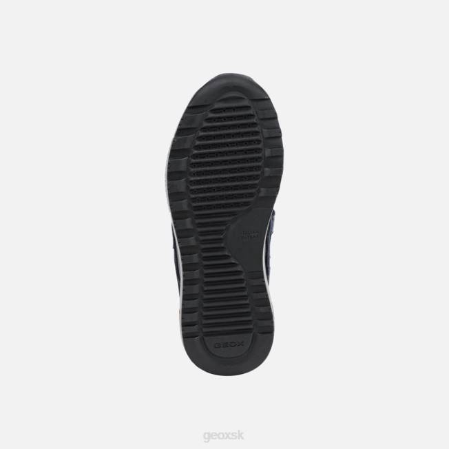 8ZHJ1388 námornícka/červená Geox alben chlapec